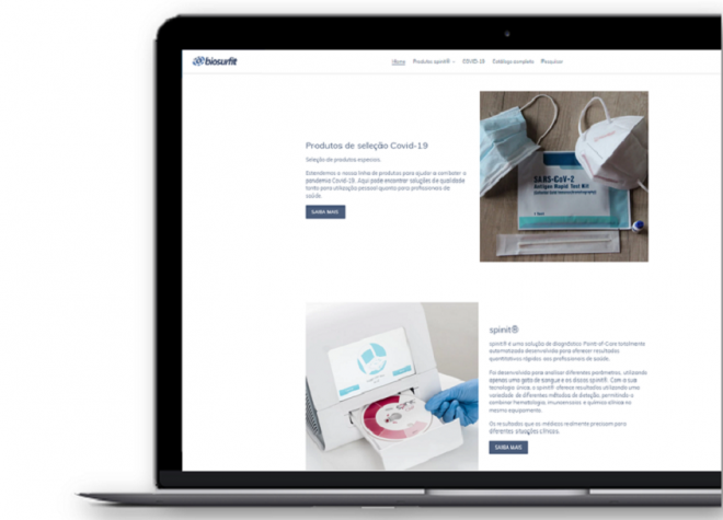 Biosurfit launches online store for selling Covid19 rapid tests, consumables and spinit products